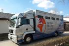 Lószállítás 2015-ös MAN TGM LX Roelofsen felépítménnyel - Horse Trans Cargo